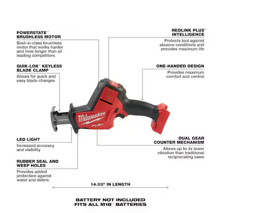 Milwaukee 3697-24PO 4PC Fuel + Packout Kit + FREE BATTERY Q4