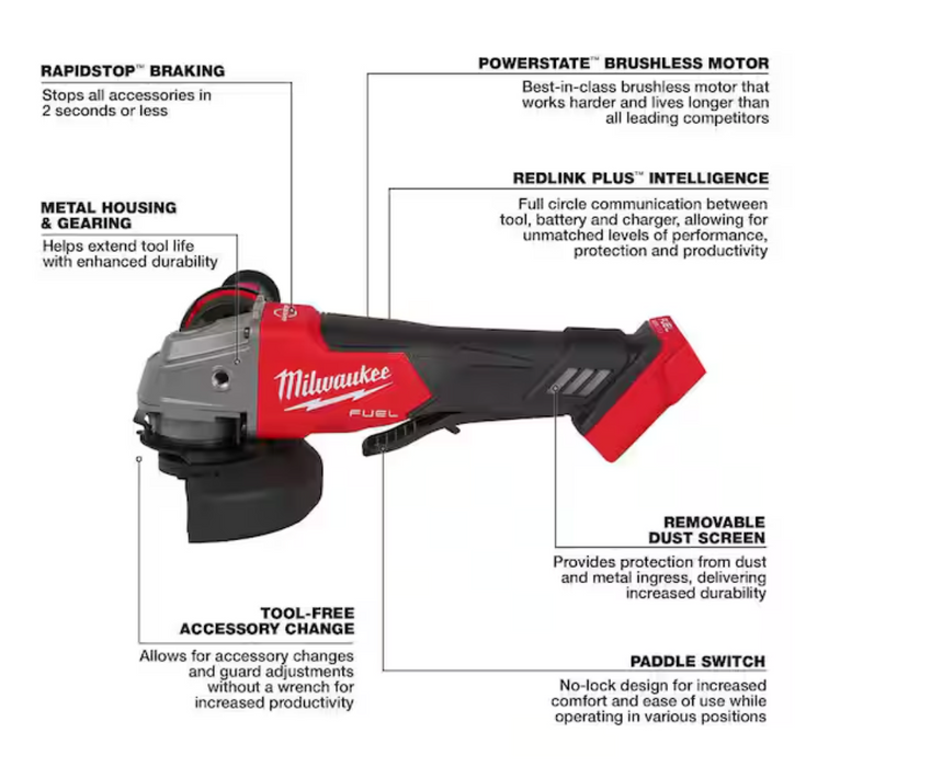 Milwaukee 3697-24PO 4PC Fuel + Packout Kit + FREE BATTERY Q4