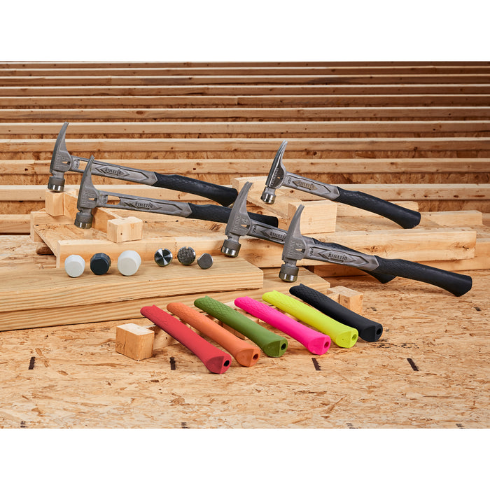 STILETTO STL HI VIS YELLOW CRVD REPL GRIP TBRG-Y