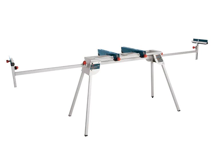 BOSCH 12" Dual-Bevel Glide Miter Saw + Folding-Leg Miter Saw Stand