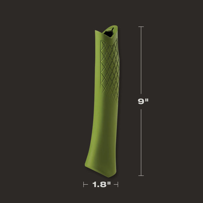 STILETTO GREEN CRVD REPL GRIP TBRG-G