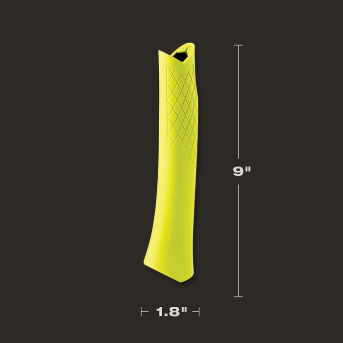 STILETTO STL HI VIS YELLOW CRVD REPL GRIP TBRG-Y