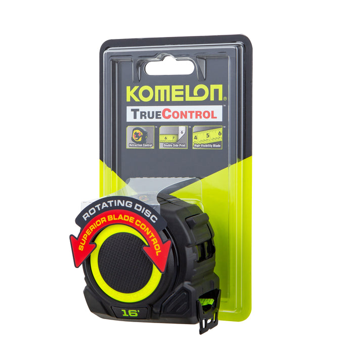 Komelon 25' x 1" True Control Tape Measure