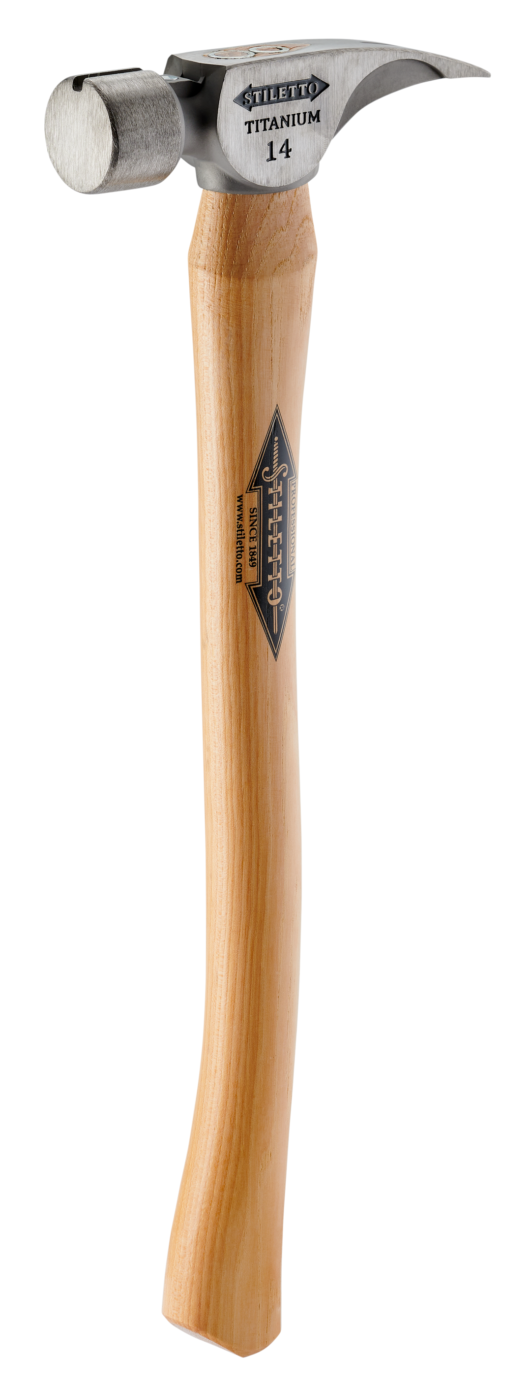 STILETTO 14oz Smooth/Curved Hickory Hammer