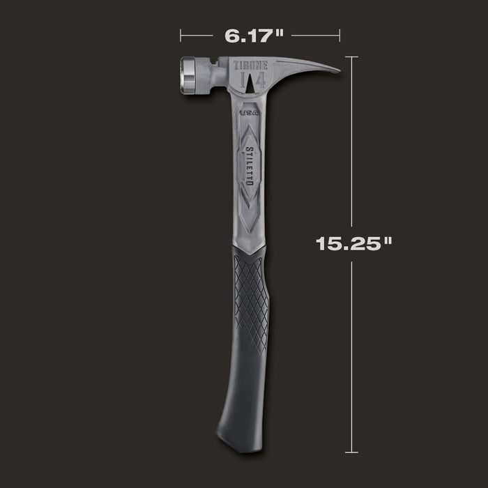STILETTO STL TIBONE 14 Ham Milled Curved TIB14RMC