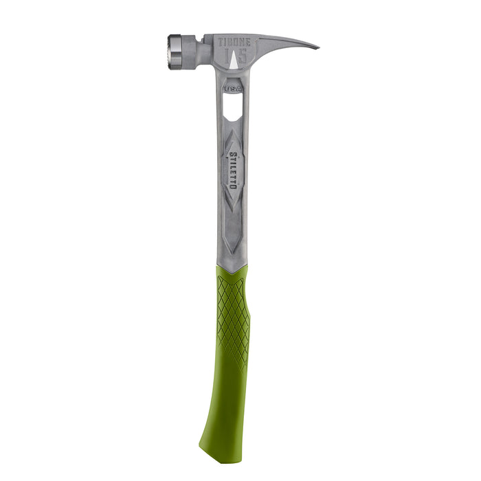 STILETTO GREEN CRVD REPL GRIP TBRG-G