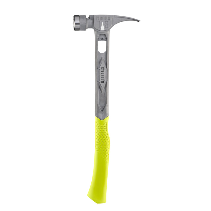 STILETTO STL HI VIS YELLOW CRVD REPL GRIP TBRG-Y