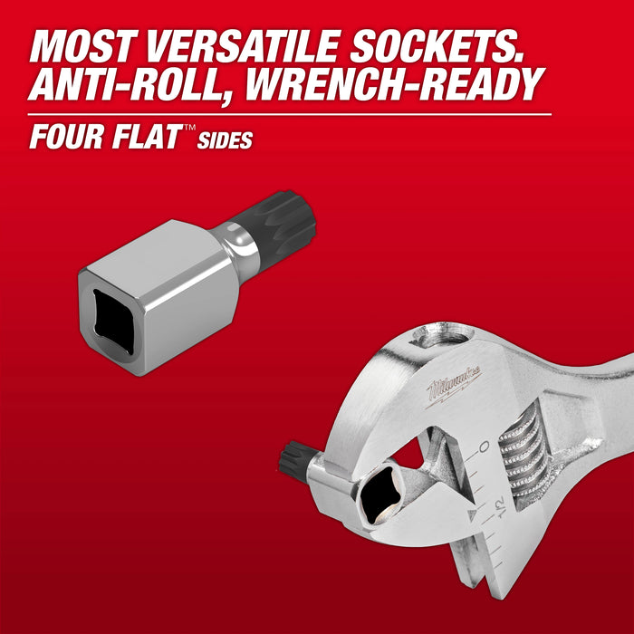 Milwaukee 3/8" Dr 6mm TRP SQ Bit Sckt 45-34-1140