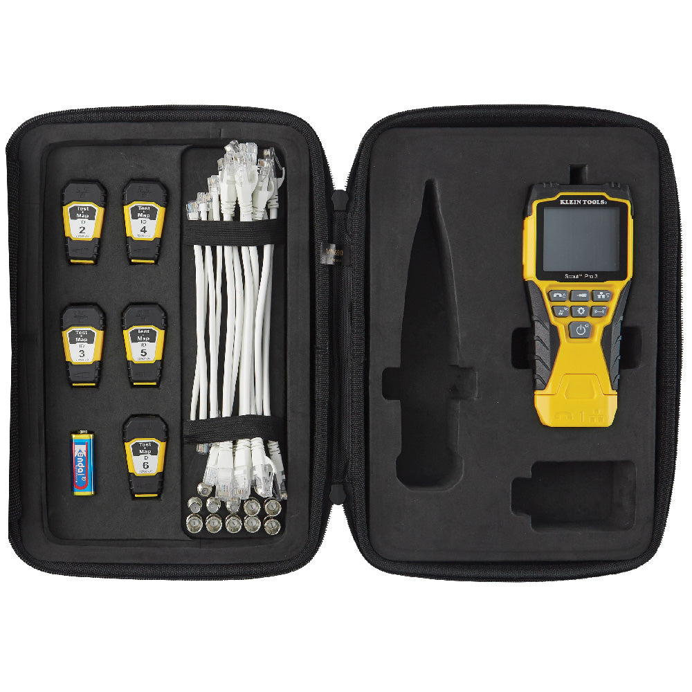 KLEIN TOOLS SCOUT® Pro 3 Tester w/ TEST + MAP™ Remote Kit
