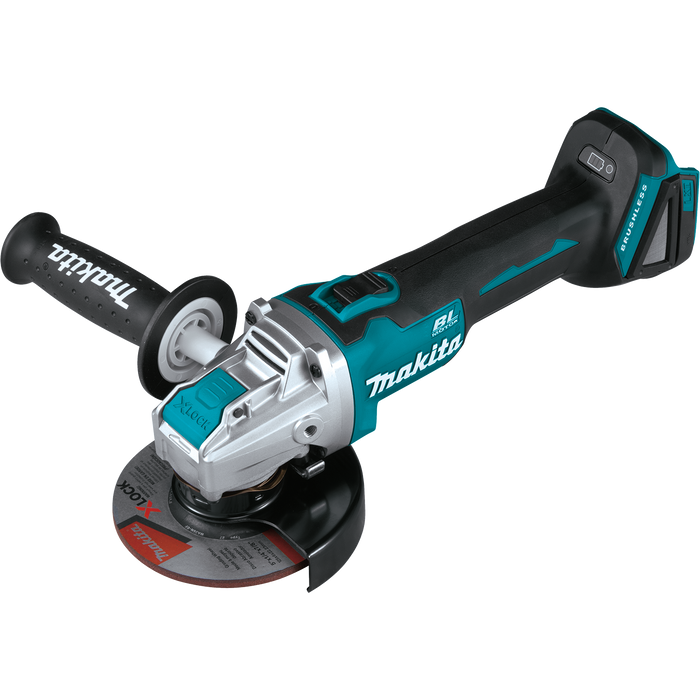 MAKITA 18V LXT® 4‑1/2” / 5" X‑LOCK Angle Grinder (Tool Only)