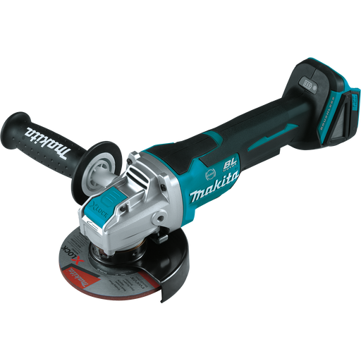 MAKITA 18V LXT® 4‑1/2” / 5" Paddle Switch X‑LOCK Angle Grinder (Tool Only)
