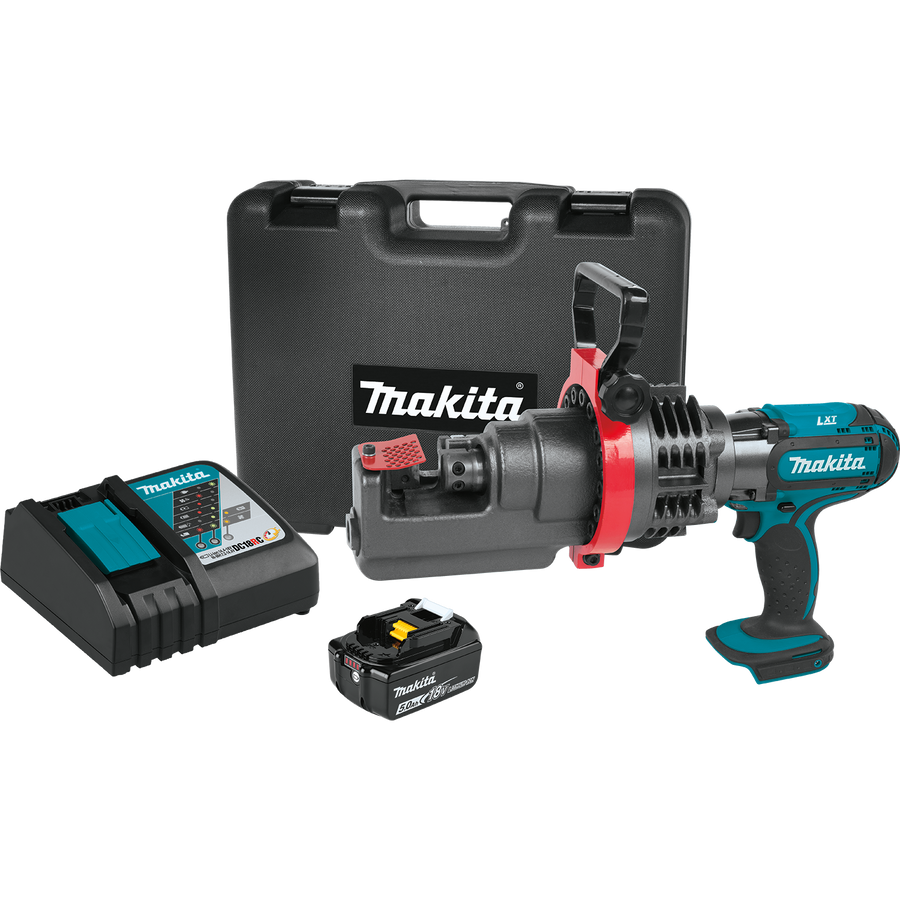 Kit Makita 4 herramientas + 2bat 5Ah + cargador + bolsa LXT600 en Brikum