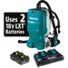 MAKITA 36V (18V X2) LXT® 1.6 Gallon HEPA Filter Backpack Dry Dust Extractor Kit