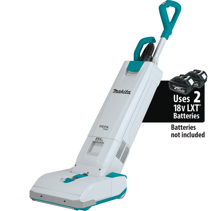 MAKITA 36V (18V X2) LXT® 1.3 Gallon HEPA Filter 12” Upright Vacuum (Tool Only)