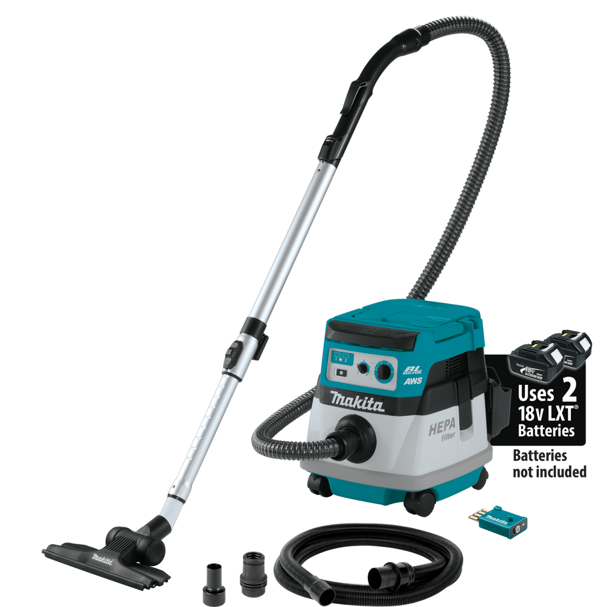 Makita BL MOTOR 36V キャニスター掃除機 MAKITA 36V (18V X2) LXT® 2.1 Gallon HEPA Filter Dry Dust Extractor