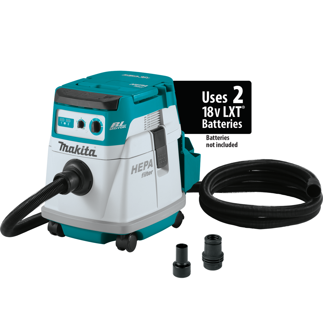 MAKITA 36V (18V X2) LXT® 4 Gallon HEPA Filter Dry Dust Extractor (Tool Only)