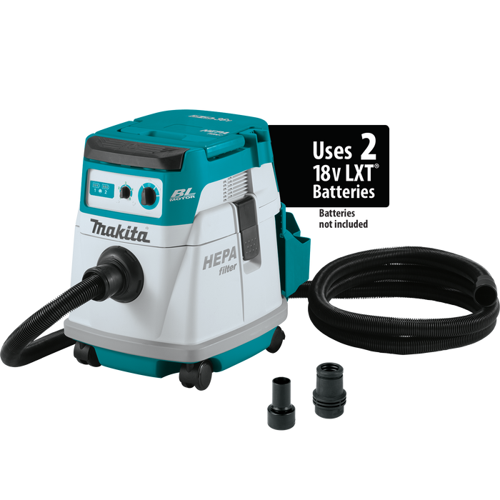 MAKITA 36V (18V X2) LXT® 4 Gallon HEPA Filter Dry Dust Extractor (Tool Only)