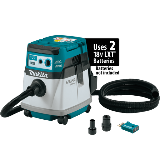 MAKITA 36V (18V X2) LXT® 4 Gallon HEPA Filter Dry Dust Extractor/Vacuum (Tool Only)