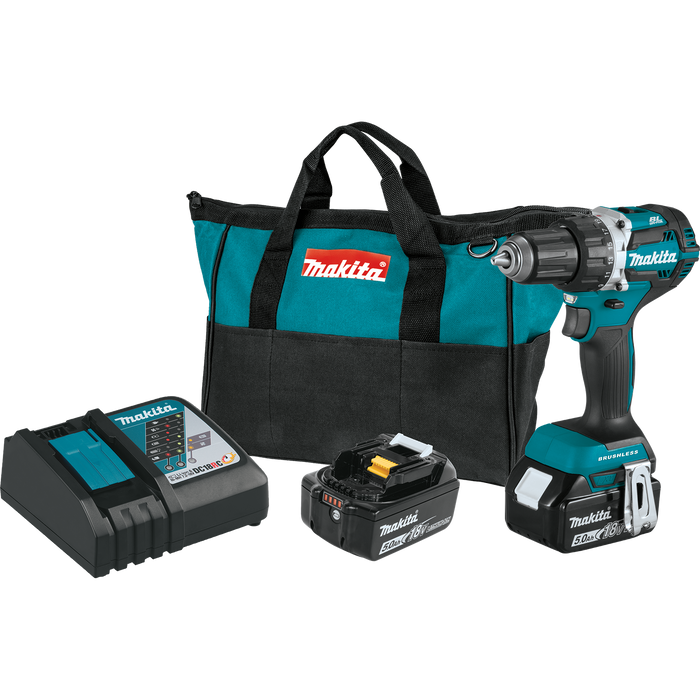 MAKITA 18V LXT® Compact 1/2" Driver‑Drill Kit