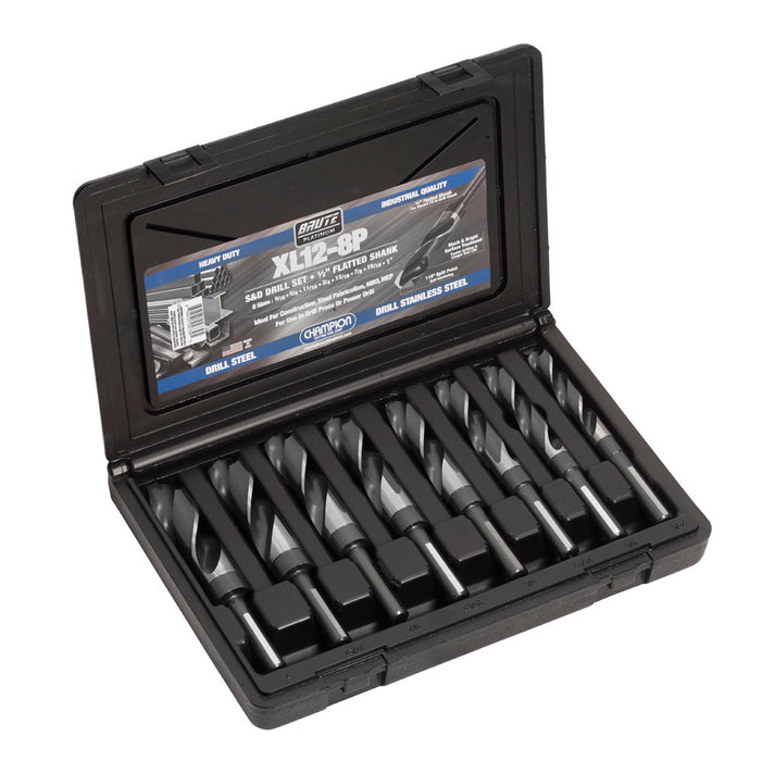 CHAMPION 8 PC. Brute XL12 S&D Drill Set
