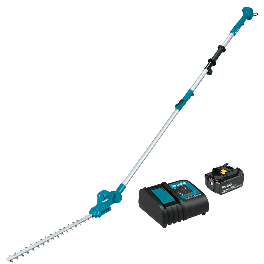MAKITA 18V LXT® 18" Telescoping Articulating Pole Hedge Trimmer Kit