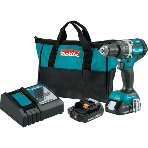 MAKITA 18V LXT® Compact 1/2" Hammer Driver‑Drill Kit