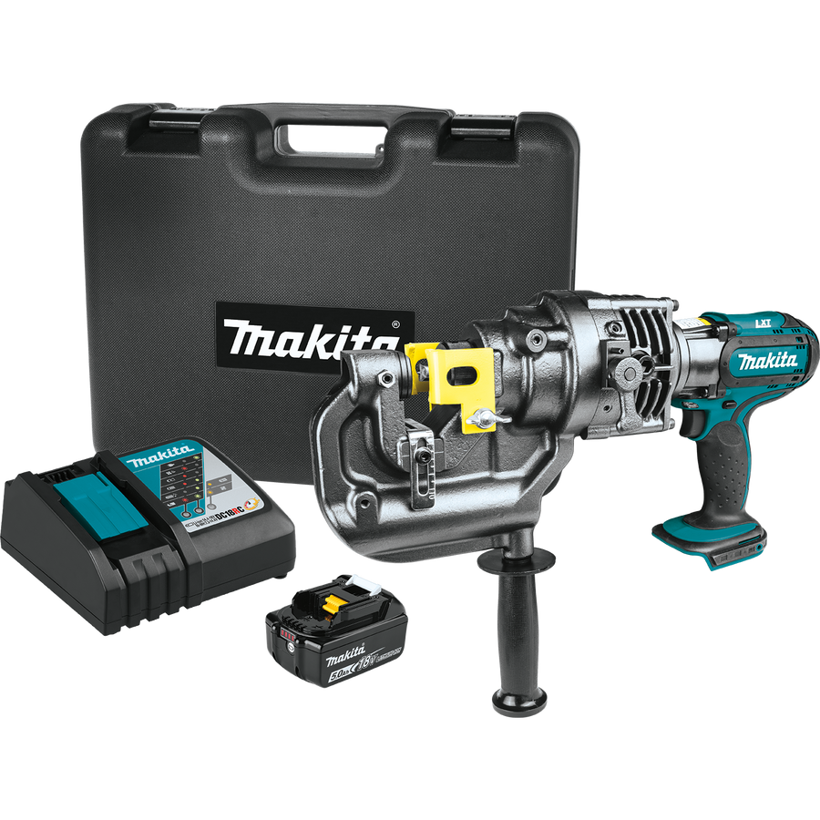 Kit Makita 4 herramientas + 2bat 5Ah + cargador + bolsa LXT600 en Brikum