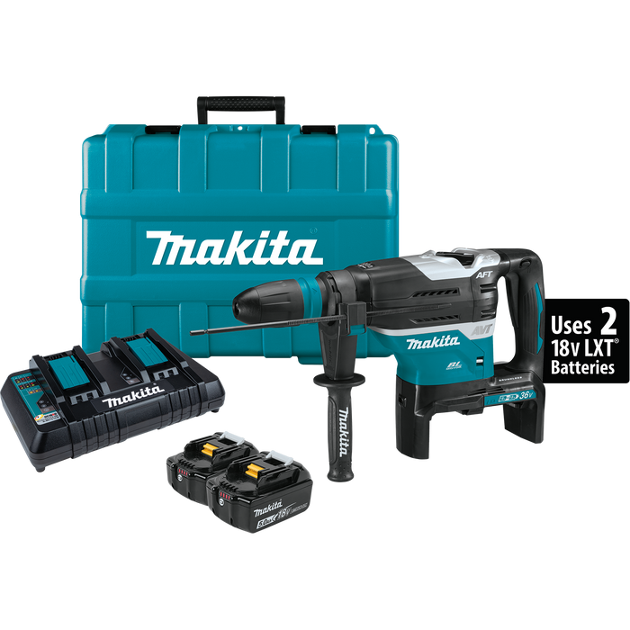 MAKITA 36V (18V X2) LXT® 1‑9/16" SDS‑MAX Advanced AVT® Rotary Hammer Kit