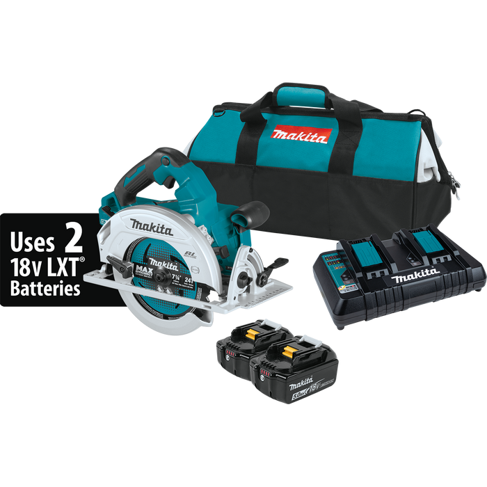 MAKITA 36V (18V X2) LXT® 7‑1/4” Circular Saw Kit