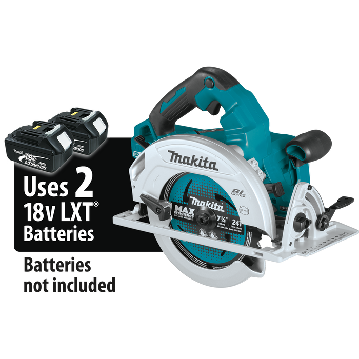 MAKITA 36V (18V X2) LXT® 7‑1/4” Circular Saw (Tool Only)