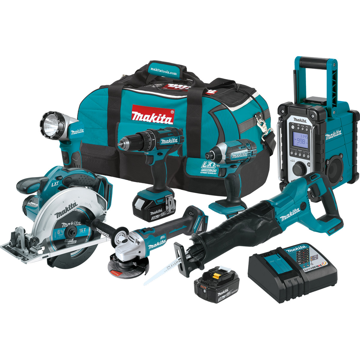 MAKITA 18V LXT® Combo Kit — The Power Tool Store