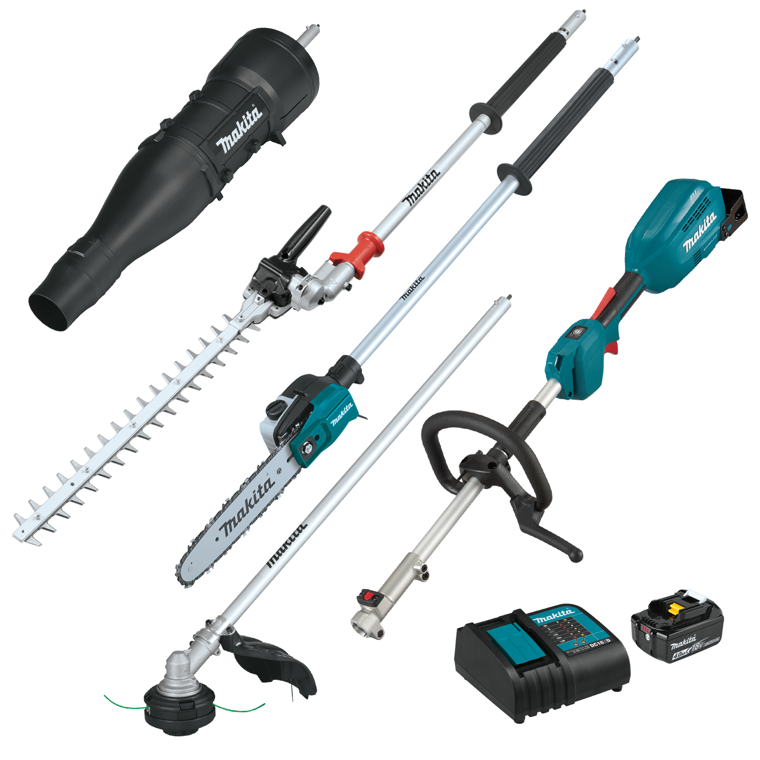 MAKITA 18V LXT® Couple Shaft Power Head Kit w/ String Trimmer