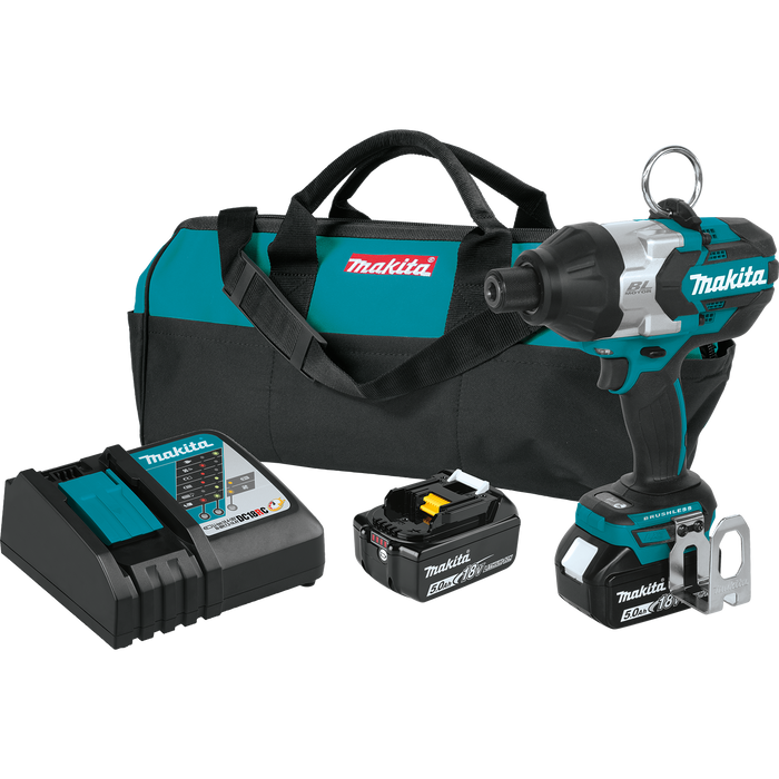 MAKITA 18V LXT® High‑Torque 7/16" Hex Impact Wrench Kit