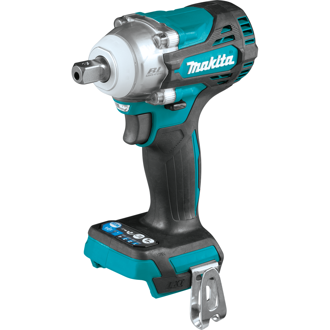 MAKITA 18V LXT® 4‑Speed 1/2" Sq. Drive Impact Wrench w/ Detent Anvil (Tool Only)