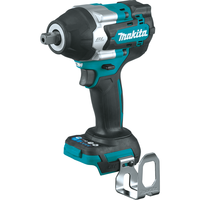 MAKITA 18V LXT® 4‑Speed Mid‑Torque 1/2" Sq. Drive Utility Impact Wrench w/ Detent Anvil (Tool Only)