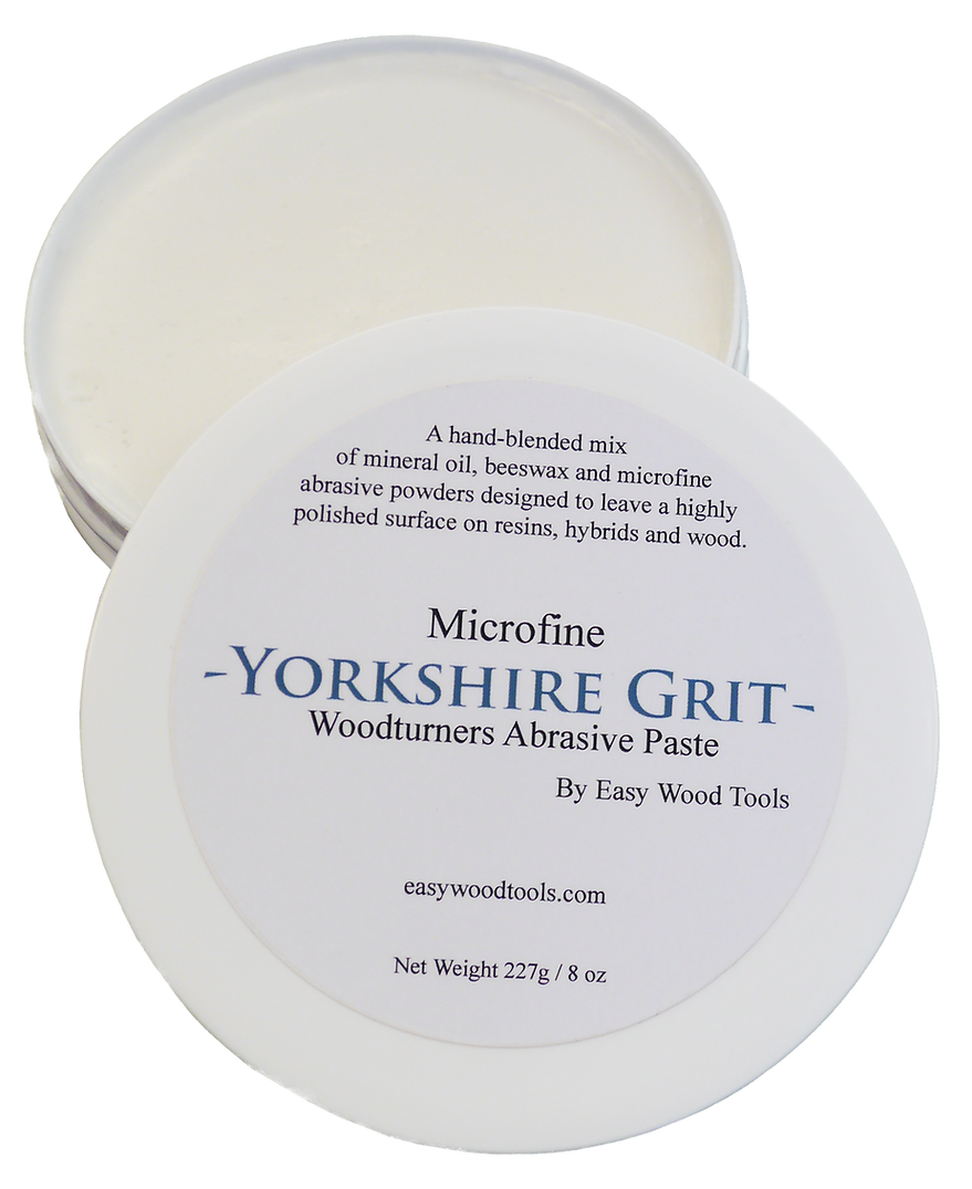 EASY WOOD TOOLS Yorkshire Grit Microfine - Abrasive Paste (For Resins/Hybrids/Wood)