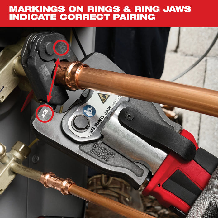 Milwaukee 1/4" MAX PRESS RING 49-16-2650ZX