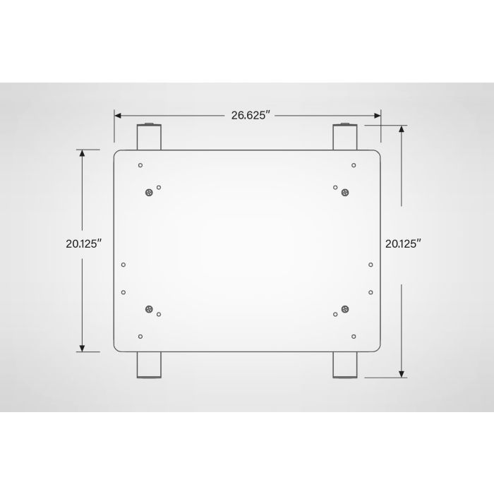 Oliver Machinery Universal Adjustable Benchtop Stand