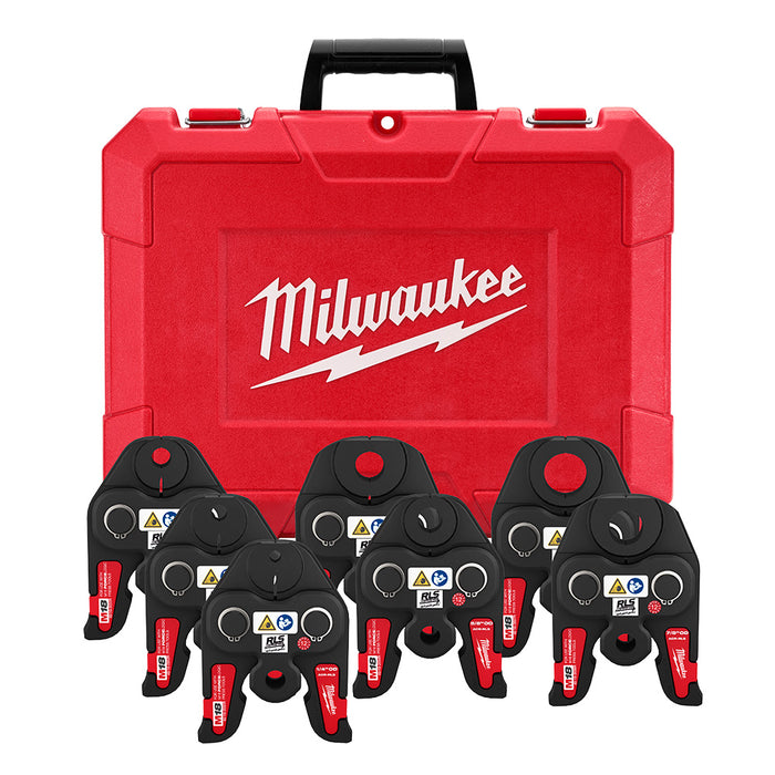 MILWAUKEE Kit de mordaza de prensa RLS® de 1/4" - 1-1/8" para herramientas de prensa M18™ FORCE LOGIC™