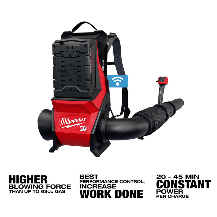Milwaukee MX FUEL Backpack Blower Kit, 800 CFM MXF600-2HD