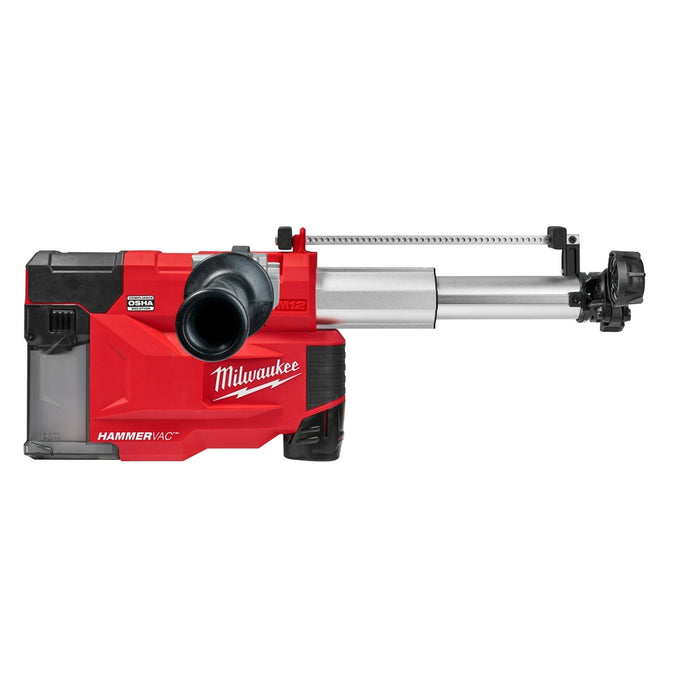 MILWAUKEE M12™ HAMMERVAC™ Kit universal de extracción de polvo