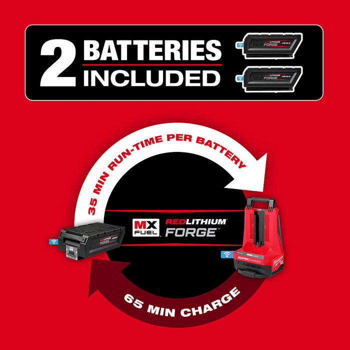 MILWAUKEE MX FUEL™ 20" Plate Compactor Kit