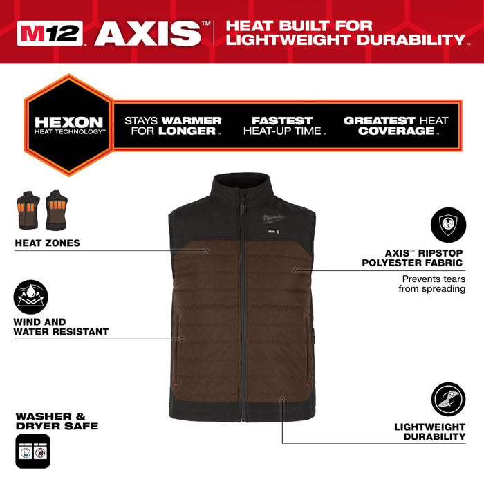 MILWAUKEE M12™ Heated AXIS™ Vest Kit