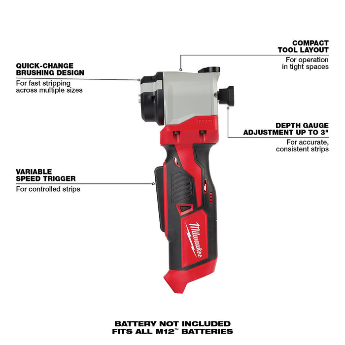 Pelacables MILWAUKEE M12™ (solo herramienta)