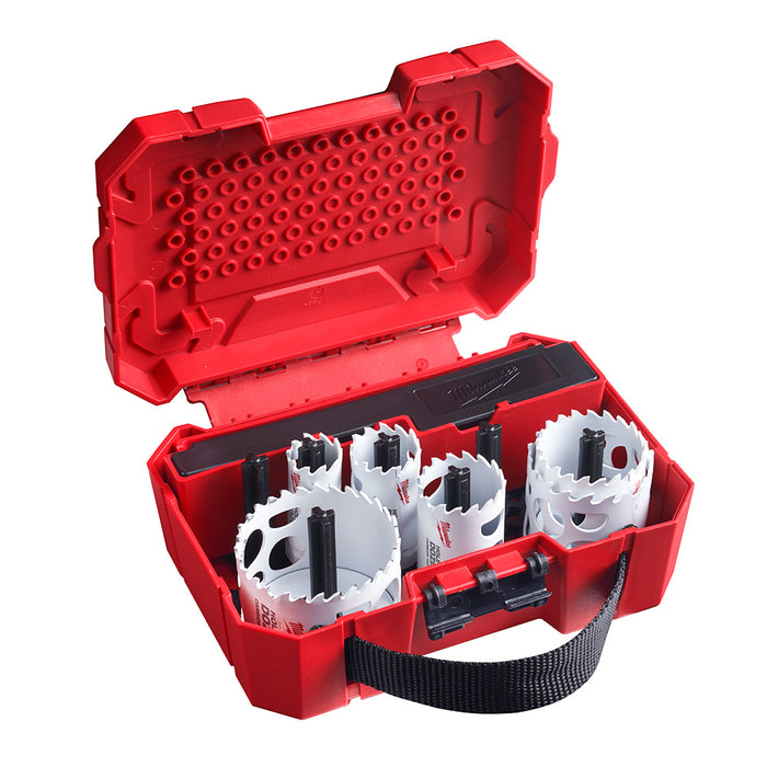 MILWAUKEE 10 PC. HOLE DOZER™ w/ Carbide Teeth Electrician's Hole Saw Kit