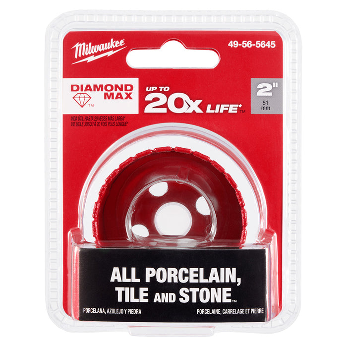 Milwaukee Tools 2" Diamond Max™ Hole Saw 49-56-5645