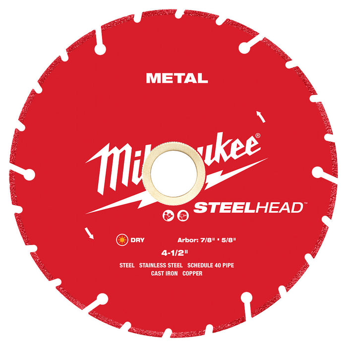 Milwaukee Tools 4-1/2" Metal Cut-Off Blade 49-93-7805