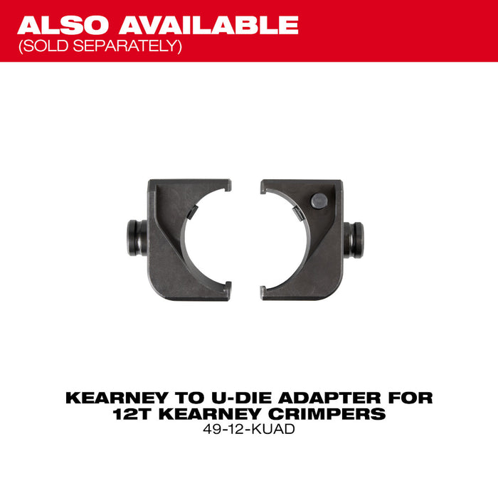 MILWAUKEE M18™ FORCE LOGIC™ 12T Kearney Linear Crimper Kit