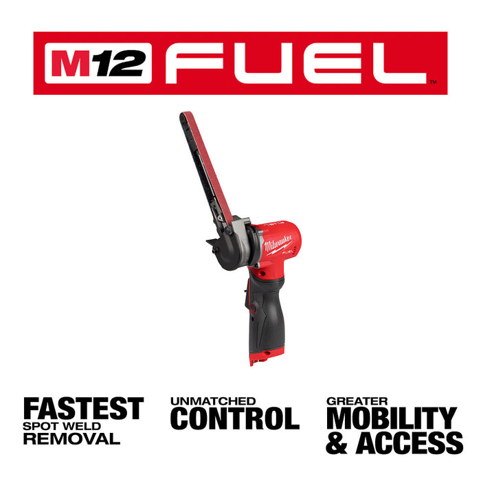 MILWAUKEE M12 FUEL 1/2" X 18" Bandfile (Tool Only)