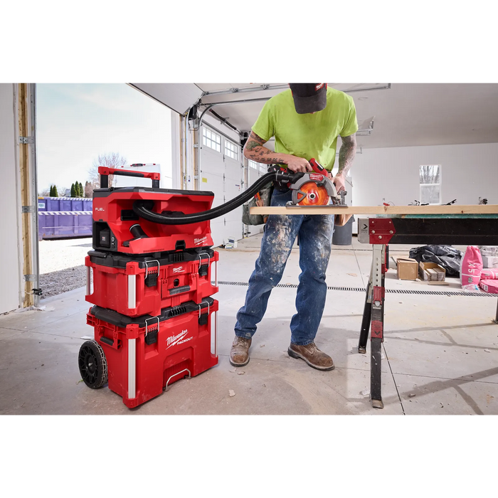 Milwaukee M18 FUEL™ 4 Gallon Wet/Dry Vacuum w/ PACKOUT™ Compatibility & VACLINK™
